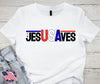 Jesus Saves - Multi by Carolina Country Bling