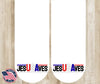 Jesus Saves - Multi by Carolina Country Bling