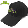 Jimi Hendrix Arched Logo [Hat] by Rock Band Apparel