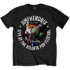 Jimi Hendrix Atlanta Pop Festival 1970 [T-Shirt] by Rock Band Apparel