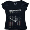 Jimi Hendrix Peace Flag [T-Shirt] by Rock Band Apparel