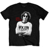 John Lennon New York City B&W [T-Shirt] by Rock Band Apparel