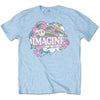 John Lennon Rainbows, Love & Peace [T-Shirt] by Rock Band Apparel