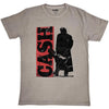 Johnny Cash Bold Silhouette [T-Shirt] by Rock Band Apparel