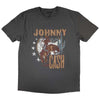 Johnny Cash Cowboy [T-Shirt] by Rock Band Apparel