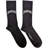 Johnny Cash Man In Black Logo [Socks] by Rock Band Apparel