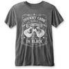 Johnny Cash The Man in Black [T-Shirt] by Rock Band Apparel