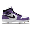 "Court Purple" Jordan 1 Retro Cleats by Stadium Custom Kicks