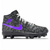 "Midnight Amethyst" Jordan 1 Retro MCS Cleats by Stadium Custom Kicks