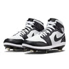 "Panda" Jordan 1 Retro Cleats by Stadium Custom Kicks