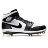 "Panda" Jordan 1 Retro Cleats by Stadium Custom Kicks