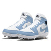"UNC" Jordan 1 Retro Cleats by Stadium Custom Kicks