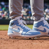"UNC" Jordan 1 Retro Cleats by Stadium Custom Kicks