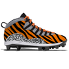 "Jungle” Jordan Retro 10 MCS Baseball Cleats by Stadium Custom Kicks