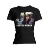 Justin Bieber Photo Black [T-Shirt] by Rock Band Apparel