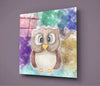 Owl Glass Wall Art by Insigneart USA