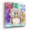 Owl Glass Wall Art by Insigneart USA
