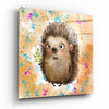 Hedgehog Glass Wall Art by Insigneart USA