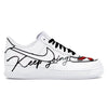 "Keep Going" Nike Air Force 1 Low Shoes by Stadium Custom Kicks