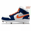 "Keystone College" Jordan 1 Retro Cleats by Stadium Custom Kicks