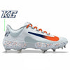 "Keystone College" Nike Alpha Huarache Elite 4 Low Cleats by Stadium Custom Kicks
