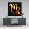 Horoscopes - Virgo Glass Wall Art by Insigneart USA