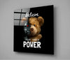 Inner Power Glass Wall Art by Insigneart USA