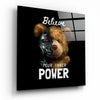 Inner Power Glass Wall Art by Insigneart USA