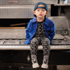 KIDS FAST AND FREE FLANNEL by LITTLE RAD THINGS