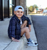 KIDS FLIP SIDE FLANNEL by LITTLE RAD THINGS