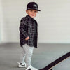 KIDS FLIP SIDE FLANNEL by LITTLE RAD THINGS