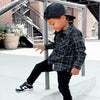 KIDS FLIP SIDE FLANNEL by LITTLE RAD THINGS