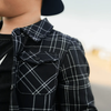 KIDS FLIP SIDE FLANNEL by LITTLE RAD THINGS