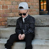 KIDS FLIP SIDE FLANNEL by LITTLE RAD THINGS