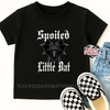 Kids Spoiled Little Bat Shirt by Madness & Mayhem LLC
