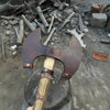 Handcrafted Double-Head Decorative Axe with Wooden Handle – JW SteelCrafts by JW SteelCrafts