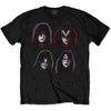 Kiss Faces [T-Shirt] by Rock Band Apparel