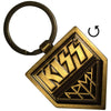 Kiss Gold Army Pennant [Keychain] by Rock Band Apparel