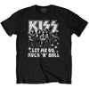 Kiss Let Me Go [T-Shirt] by Rock Band Apparel