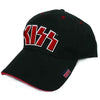 Kiss Red on White Logo [Hat] by Rock Band Apparel