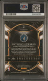 Graded 2020-21 Panini Select Anthony Edwards #61 Blue Prizm Rookie RC Basketball Card PSA 10 Gem Mint