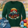 Knit Mountain Long Sleeve T-shirt by YarnMerch