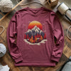 Knit Mountain Long Sleeve T-shirt by YarnMerch