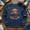 Knit Mountain Long Sleeve T-shirt by YarnMerch