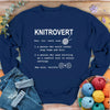 Knitrovert Sweatshirt by YarnMerch