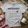 Knitrovert T-shirt by YarnMerch
