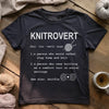 Knitrovert T-shirt by YarnMerch