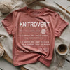 Knitrovert T-shirt by YarnMerch