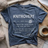 Knitrovert T-shirt by YarnMerch