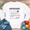 Knitrovert Sweatshirt by YarnMerch